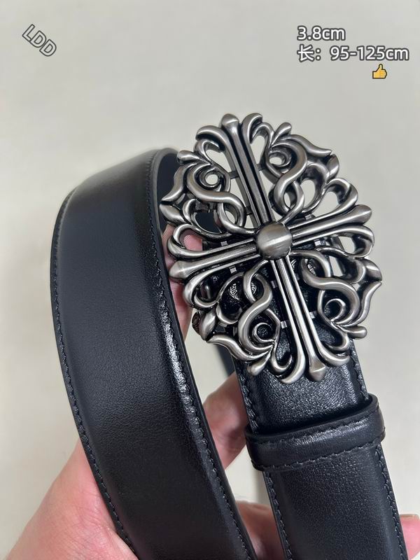 Chrome Hearts belt 38mmX95-125cm 8L85
